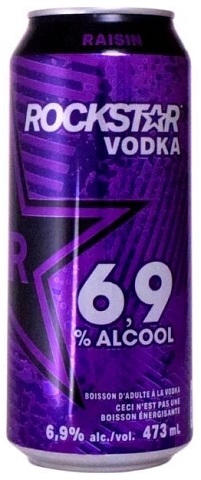 rockstar vodka grape 473 ml single can edmonton liquor delivery