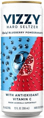 vizzy hard seltzer blueberry pomegranate 473 ml single can edmonton liquor delivery